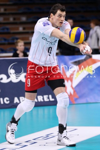  12.12.2012 RZESZOW SIATKOWKA LIGA MISTRZOW MEN CEV VOLLEYBALL CHAMPIONS LEAGUE 2013 MATCH ASSECO RESOVIA RZESZOW - ARAGO DE SETE N/Z ZBIGNIEW BARTMAN  