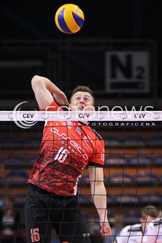  12.12.2012 RZESZOW SIATKOWKA LIGA MISTRZOW MEN CEV VOLLEYBALL CHAMPIONS LEAGUE 2013 MATCH ASSECO RESOVIA RZESZOW - ARAGO DE SETE N/Z KRZYSZTOF IGNACZAK  