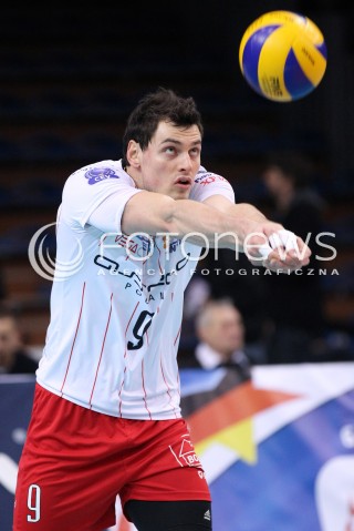  12.12.2012 RZESZOW SIATKOWKA LIGA MISTRZOW MEN CEV VOLLEYBALL CHAMPIONS LEAGUE 2013 MATCH ASSECO RESOVIA RZESZOW - ARAGO DE SETE N/Z ZBIGNIEW BARTMAN  