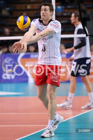  12.12.2012 RZESZOW <br />
SIATKOWKA LIGA MISTRZOW <br />
MEN CEV VOLLEYBALL CHAMPIONS LEAGUE 2013 <br />
MATCH ASSECO RESOVIA RZESZOW - ARAGO DE SETE <br />
N/Z JOCHEN SCHOPS<br />
 