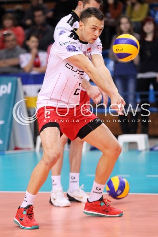  12.12.2012 RZESZOW SIATKOWKA LIGA MISTRZOW MEN CEV VOLLEYBALL CHAMPIONS LEAGUE 2013 MATCH ASSECO RESOVIA RZESZOW - ARAGO DE SETE N/Z PAUL LOTMAN  