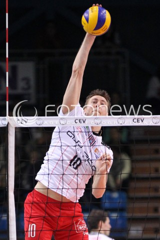  12.12.2012 RZESZOW SIATKOWKA LIGA MISTRZOW MEN CEV VOLLEYBALL CHAMPIONS LEAGUE 2013 MATCH ASSECO RESOVIA RZESZOW - ARAGO DE SETE N/Z JOCHEN SCHOPS  