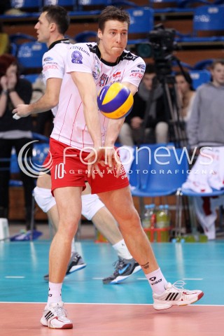  12.12.2012 RZESZOW SIATKOWKA LIGA MISTRZOW MEN CEV VOLLEYBALL CHAMPIONS LEAGUE 2013 MATCH ASSECO RESOVIA RZESZOW - ARAGO DE SETE N/Z JOCHEN SCHOPS  