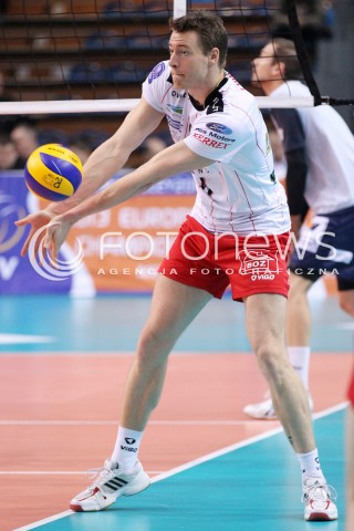  12.12.2012 RZESZOW SIATKOWKA LIGA MISTRZOW MEN CEV VOLLEYBALL CHAMPIONS LEAGUE 2013 MATCH ASSECO RESOVIA RZESZOW - ARAGO DE SETE N/Z JOCHEN SCHOPS  