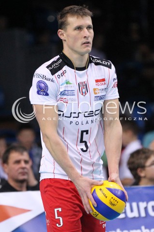  12.12.2012 RZESZOW SIATKOWKA LIGA MISTRZOW MEN CEV VOLLEYBALL CHAMPIONS LEAGUE 2013 MATCH ASSECO RESOVIA RZESZOW - ARAGO DE SETE N/Z LUKAS TICHACEK  