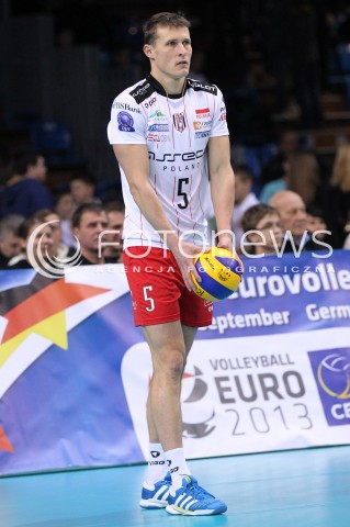  12.12.2012 RZESZOW SIATKOWKA LIGA MISTRZOW MEN CEV VOLLEYBALL CHAMPIONS LEAGUE 2013 MATCH ASSECO RESOVIA RZESZOW - ARAGO DE SETE N/Z LUKAS TICHACEK  