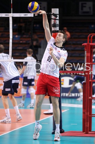  12.12.2012 RZESZOW SIATKOWKA LIGA MISTRZOW MEN CEV VOLLEYBALL CHAMPIONS LEAGUE 2013 MATCH ASSECO RESOVIA RZESZOW - ARAGO DE SETE N/Z JOCHEN SCHOPS  