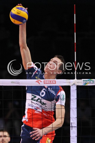  15.12.2012 RZESZOW SIATKOWKA PLUS LIGA 2012/2013 MEN VOLLEYBALL POLAND POLISH PLUSLIGA LEAGUE SEASON 2012/2013 MECZ ASSECO RESOVIA RZESZOW - ZAKSA KEDZIERZYN KOZLE N/Z KRZYSZTOF ZAPLACKI  