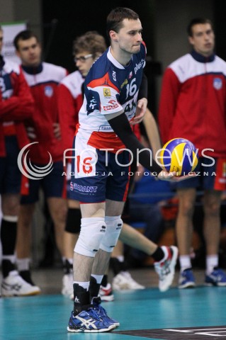  15.12.2012 RZESZOW SIATKOWKA PLUS LIGA 2012/2013 MEN VOLLEYBALL POLAND POLISH PLUSLIGA LEAGUE SEASON 2012/2013 MECZ ASSECO RESOVIA RZESZOW - ZAKSA KEDZIERZYN KOZLE N/Z MICHAL RUCIAK  