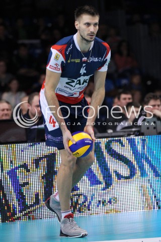  15.12.2012 RZESZOW SIATKOWKA PLUS LIGA 2012/2013 MEN VOLLEYBALL POLAND POLISH PLUSLIGA LEAGUE SEASON 2012/2013 MECZ ASSECO RESOVIA RZESZOW - ZAKSA KEDZIERZYN KOZLE N/Z ANTONIN ROUZIER  