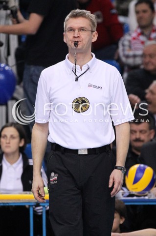  15.12.2012 RZESZOW SIATKOWKA PLUS LIGA 2012/2013 MEN VOLLEYBALL POLAND POLISH PLUSLIGA LEAGUE SEASON 2012/2013 MECZ ASSECO RESOVIA RZESZOW - ZAKSA KEDZIERZYN KOZLE N/Z MARCIN HERBIK SEDZIA  