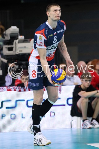  15.12.2012 RZESZOW SIATKOWKA PLUS LIGA 2012/2013 MEN VOLLEYBALL POLAND POLISH PLUSLIGA LEAGUE SEASON 2012/2013 MECZ ASSECO RESOVIA RZESZOW - ZAKSA KEDZIERZYN KOZLE N/Z JURIJ GLADYR  