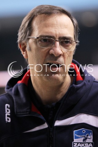  15.12.2012 RZESZOW SIATKOWKA PLUS LIGA 2012/2013 MEN VOLLEYBALL POLAND POLISH PLUSLIGA LEAGUE SEASON 2012/2013 MECZ ASSECO RESOVIA RZESZOW - ZAKSA KEDZIERZYN KOZLE N/Z DANIEL CASTELLANI TRENER ( HEAD COACH )  
