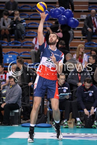  15.12.2012 RZESZOW SIATKOWKA PLUS LIGA 2012/2013 MEN VOLLEYBALL POLAND POLISH PLUSLIGA LEAGUE SEASON 2012/2013 MECZ ASSECO RESOVIA RZESZOW - ZAKSA KEDZIERZYN KOZLE N/Z MARCIN MOZDZONEK  