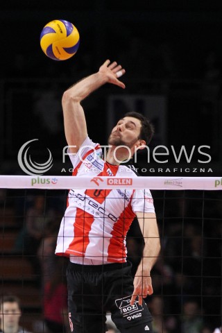 15.12.2012 RZESZOW SIATKOWKA PLUS LIGA 2012/2013 MEN VOLLEYBALL POLAND POLISH PLUSLIGA LEAGUE SEASON 2012/2013 MECZ ASSECO RESOVIA RZESZOW - ZAKSA KEDZIERZYN KOZLE N/Z GRZEGORZ KOSOK  