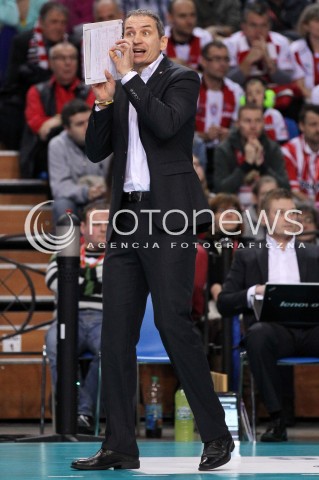  15.12.2012 RZESZOW SIATKOWKA PLUS LIGA 2012/2013 MEN VOLLEYBALL POLAND POLISH PLUSLIGA LEAGUE SEASON 2012/2013 MECZ ASSECO RESOVIA RZESZOW - ZAKSA KEDZIERZYN KOZLE N/Z ANDRZEJ KOWAL TRENER ( HEAD COACH )  