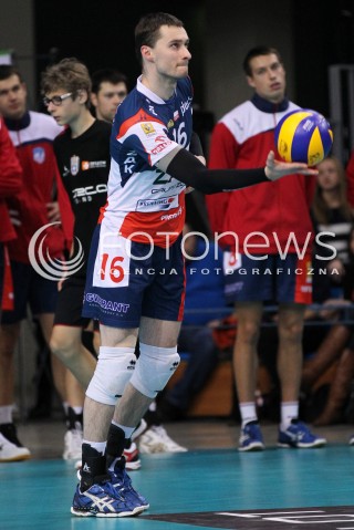  15.12.2012 RZESZOW SIATKOWKA PLUS LIGA 2012/2013 MEN VOLLEYBALL POLAND POLISH PLUSLIGA LEAGUE SEASON 2012/2013 MECZ ASSECO RESOVIA RZESZOW - ZAKSA KEDZIERZYN KOZLE N/Z MICHAL RUCIAK  