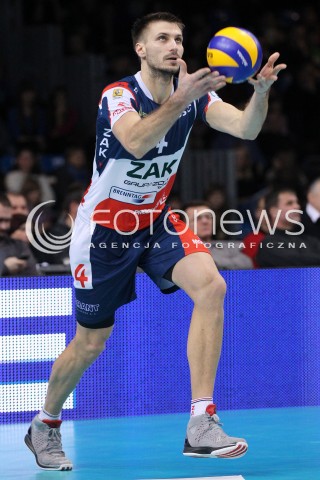  15.12.2012 RZESZOW SIATKOWKA PLUS LIGA 2012/2013 MEN VOLLEYBALL POLAND POLISH PLUSLIGA LEAGUE SEASON 2012/2013 MECZ ASSECO RESOVIA RZESZOW - ZAKSA KEDZIERZYN KOZLE N/Z ANTONIN ROUZIER  