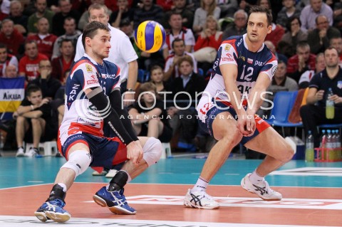  15.12.2012 RZESZOW SIATKOWKA PLUS LIGA 2012/2013 MEN VOLLEYBALL POLAND POLISH PLUSLIGA LEAGUE SEASON 2012/2013 MECZ ASSECO RESOVIA RZESZOW - ZAKSA KEDZIERZYN KOZLE N/Z MICHAL RUCIAK FELIPE FONTELES  
