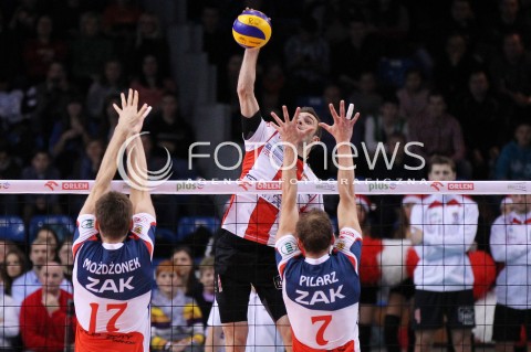 15.12.2012 RZESZOW SIATKOWKA PLUS LIGA 2012/2013 MEN VOLLEYBALL POLAND POLISH PLUSLIGA LEAGUE SEASON 2012/2013 MECZ ASSECO RESOVIA RZESZOW - ZAKSA KEDZIERZYN KOZLE N/Z NIKOLA KOVACEVIC GRZEGORZ PILARZ MARCIN MOZDZONEK  