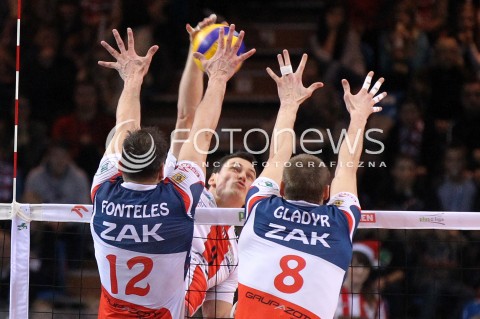  15.12.2012 RZESZOW SIATKOWKA PLUS LIGA 2012/2013 MEN VOLLEYBALL POLAND POLISH PLUSLIGA LEAGUE SEASON 2012/2013 MECZ ASSECO RESOVIA RZESZOW - ZAKSA KEDZIERZYN KOZLE N/Z ZBIGNIEW BARTMAN JURIJ GLADYR FELIPE FONTELES  