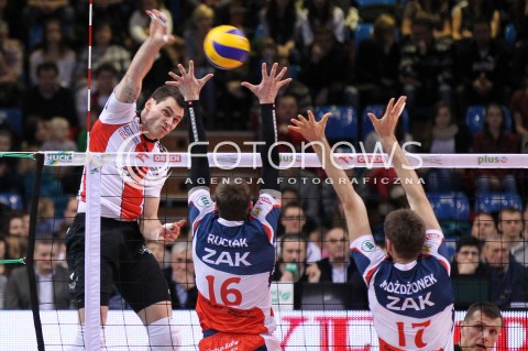 15.12.2012 RZESZOW SIATKOWKA PLUS LIGA 2012/2013 MEN VOLLEYBALL POLAND POLISH PLUSLIGA LEAGUE SEASON 2012/2013 MECZ ASSECO RESOVIA RZESZOW - ZAKSA KEDZIERZYN KOZLE N/Z ZBIGNIEW BARTMAN MICHAL RUCIAK MARCIN MOZDZONEK  