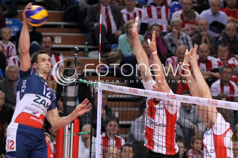  15.12.2012 RZESZOW SIATKOWKA PLUS LIGA 2012/2013 MEN VOLLEYBALL POLAND POLISH PLUSLIGA LEAGUE SEASON 2012/2013 MECZ ASSECO RESOVIA RZESZOW - ZAKSA KEDZIERZYN KOZLE N/Z FELIPE FONTELES ZBIGNIEW BARTMAN  