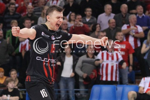  15.12.2012 RZESZOW SIATKOWKA PLUS LIGA 2012/2013 MEN VOLLEYBALL POLAND POLISH PLUSLIGA LEAGUE SEASON 2012/2013 MECZ ASSECO RESOVIA RZESZOW - ZAKSA KEDZIERZYN KOZLE N/Z RADOSC KRZYSZTOF IGNACZAK  