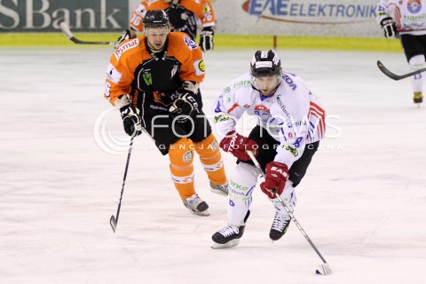  29.12.2012 SANOK HOKEJ NA LODZIE FINAL PUCHARU POLSKI MECZ CIARKO PBS BANK SANOK - JKH GKS JASTRZEBIE N/Z MARTIN VOZDECKY MACIEJ SULKA  