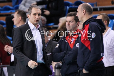  04.01.2013 RZESZOW SIATKOWKA PLUS LIGA 2012/2013 MEN VOLLEYBALL POLAND POLISH PLUSLIGA LEAGUE SEASON 2012/2013 MECZ ASSECO RESOVIA RZESZOW - DELECTA BYDGOSZCZ N/Z ANDRZEJ KOWAL TRENER ( HEAD COACH ) PIOTR MAKOWSKI ( HEAD COACH ) TRENER  