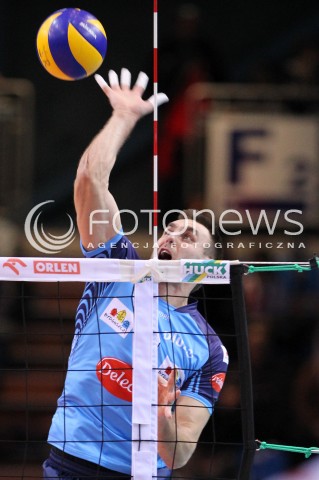 04.01.2013 RZESZOW SIATKOWKA PLUS LIGA 2012/2013 MEN VOLLEYBALL POLAND POLISH PLUSLIGA LEAGUE SEASON 2012/2013 MECZ ASSECO RESOVIA RZESZOW - DELECTA BYDGOSZCZ N/Z MARCIN WIKA  