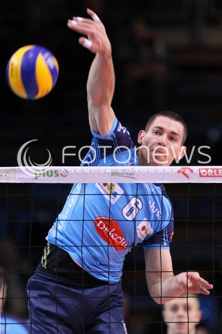  04.01.2013 RZESZOW SIATKOWKA PLUS LIGA 2012/2013 MEN VOLLEYBALL POLAND POLISH PLUSLIGA LEAGUE SEASON 2012/2013 MECZ ASSECO RESOVIA RZESZOW - DELECTA BYDGOSZCZ N/Z DAWID KONARSKI  