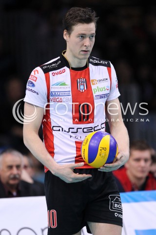  04.01.2013 RZESZOW SIATKOWKA PLUS LIGA 2012/2013 MEN VOLLEYBALL POLAND POLISH PLUSLIGA LEAGUE SEASON 2012/2013 MECZ ASSECO RESOVIA RZESZOW - DELECTA BYDGOSZCZ N/Z JOCHEN SCHOPS  