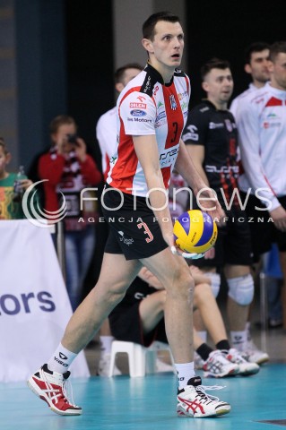  04.01.2013 RZESZOW SIATKOWKA PLUS LIGA 2012/2013 MEN VOLLEYBALL POLAND POLISH PLUSLIGA LEAGUE SEASON 2012/2013 MECZ ASSECO RESOVIA RZESZOW - DELECTA BYDGOSZCZ N/Z WOJCIECH GRZYB  