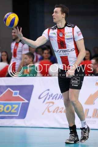  04.01.2013 RZESZOW SIATKOWKA PLUS LIGA 2012/2013 MEN VOLLEYBALL POLAND POLISH PLUSLIGA LEAGUE SEASON 2012/2013 MECZ ASSECO RESOVIA RZESZOW - DELECTA BYDGOSZCZ N/Z JOCHEN SCHOPS  