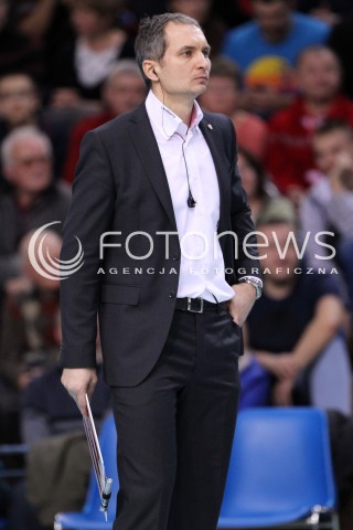  04.01.2013 RZESZOW SIATKOWKA PLUS LIGA 2012/2013 MEN VOLLEYBALL POLAND POLISH PLUSLIGA LEAGUE SEASON 2012/2013 MECZ ASSECO RESOVIA RZESZOW - DELECTA BYDGOSZCZ N/Z ANDRZEJ KOWAL TRENER ( HEAD COACH )  