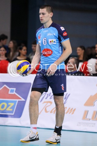  04.01.2013 RZESZOW SIATKOWKA PLUS LIGA 2012/2013 MEN VOLLEYBALL POLAND POLISH PLUSLIGA LEAGUE SEASON 2012/2013 MECZ ASSECO RESOVIA RZESZOW - DELECTA BYDGOSZCZ N/Z DAWID KONARSKI  
