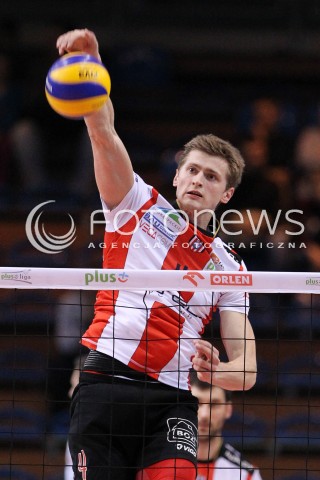  09.01.2013 RZESZOW SIATKOWKA MEZCZYZN PUCHAR POLSKI SEZON 2012/2013 <br />MEN VOLLEYBALL POLAND POLISH CUP SEASON 2012/2013 MECZ ASSECO RESOVIA RZESZOW - EFFECTOR KIELCE <br />N/Z PIOTR NOWAKOWSKI  