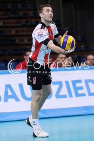  09.01.2013 RZESZOW SIATKOWKA MEZCZYZN PUCHAR POLSKI SEZON 2012/2013 <br />MEN VOLLEYBALL POLAND POLISH CUP SEASON 2012/2013 MECZ ASSECO RESOVIA RZESZOW - EFFECTOR KIELCE <br />N/Z NIKOLA KOVACEVIC  