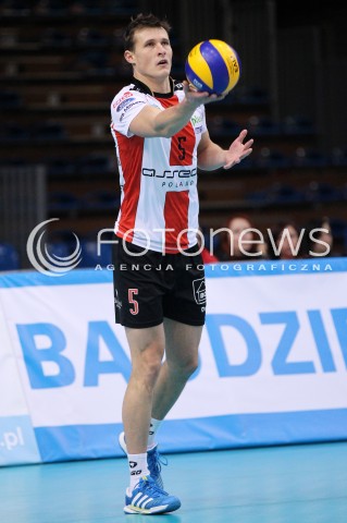  09.01.2013 RZESZOW SIATKOWKA MEZCZYZN PUCHAR POLSKI SEZON 2012/2013 <br />MEN VOLLEYBALL POLAND POLISH CUP SEASON 2012/2013 MECZ ASSECO RESOVIA RZESZOW - EFFECTOR KIELCE <br />N/Z LUKAS TICHACEK  