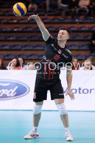  09.01.2013 RZESZOW SIATKOWKA MEZCZYZN PUCHAR POLSKI SEZON 2012/2013 <br />MEN VOLLEYBALL POLAND POLISH CUP SEASON 2012/2013 MECZ ASSECO RESOVIA RZESZOW - EFFECTOR KIELCE <br />N/Z KRZYSZTOF IGNACZAK  