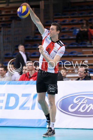  09.01.2013 RZESZOW SIATKOWKA MEZCZYZN PUCHAR POLSKI SEZON 2012/2013 <br />MEN VOLLEYBALL POLAND POLISH CUP SEASON 2012/2013 MECZ ASSECO RESOVIA RZESZOW - EFFECTOR KIELCE <br />N/Z JOCHEN SCHOPS  