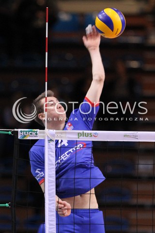  09.01.2013 RZESZOW SIATKOWKA MEZCZYZN PUCHAR POLSKI SEZON 2012/2013 <br />MEN VOLLEYBALL POLAND POLISH CUP SEASON 2012/2013 MECZ ASSECO RESOVIA RZESZOW - EFFECTOR KIELCE <br />N/Z PIOTR ORCZYK  
