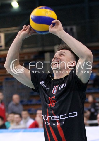  09.01.2013 RZESZOW SIATKOWKA MEZCZYZN PUCHAR POLSKI SEZON 2012/2013 <br />MEN VOLLEYBALL POLAND POLISH CUP SEASON 2012/2013 MECZ ASSECO RESOVIA RZESZOW - EFFECTOR KIELCE <br />N/Z KRZYSZTOF IGNACZAK  