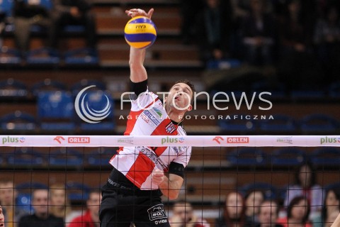  09.01.2013 RZESZOW SIATKOWKA MEZCZYZN PUCHAR POLSKI SEZON 2012/2013 <br />MEN VOLLEYBALL POLAND POLISH CUP SEASON 2012/2013 MECZ ASSECO RESOVIA RZESZOW - EFFECTOR KIELCE <br />N/Z NIKOLA KOVACEVIC  