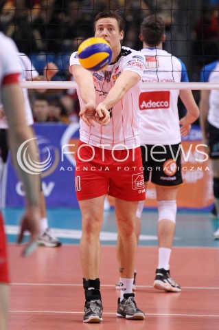  15.01.2013 RZESZOW SIATKOWKA LIGA MISTRZOW <br />MEN CEV VOLLEYBALL CHAMPIONS LEAGUE 2013 MATCH ASSECO RESOVIA RZESZOW - LUBE BANCA MARCHE MACERATA <br />N/Z JOCHEN SCHOPS  