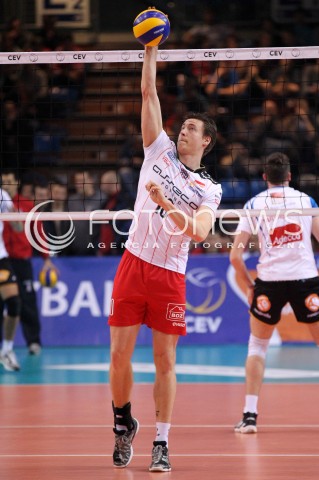  15.01.2013 RZESZOW SIATKOWKA LIGA MISTRZOW <br />MEN CEV VOLLEYBALL CHAMPIONS LEAGUE 2013 MATCH ASSECO RESOVIA RZESZOW - LUBE BANCA MARCHE MACERATA <br />N/Z JOCHEN SCHOPS  