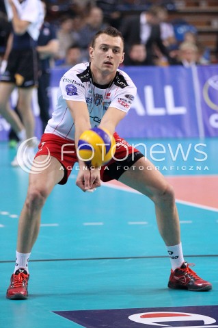  15.01.2013 RZESZOW SIATKOWKA LIGA MISTRZOW <br />MEN CEV VOLLEYBALL CHAMPIONS LEAGUE 2013 MATCH ASSECO RESOVIA RZESZOW - LUBE BANCA MARCHE MACERATA <br />N/Z PAUL LOTMAN  