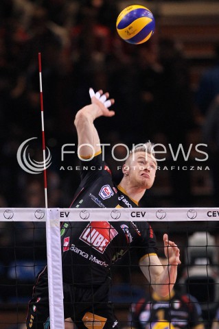  15.01.2013 RZESZOW SIATKOWKA LIGA MISTRZOW <br />MEN CEV VOLLEYBALL CHAMPIONS LEAGUE 2013 MATCH ASSECO RESOVIA RZESZOW - LUBE BANCA MARCHE MACERATA <br />N/Z IVAN ZAYTSEV  