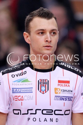  15.01.2013 RZESZOW SIATKOWKA LIGA MISTRZOW <br />MEN CEV VOLLEYBALL CHAMPIONS LEAGUE 2013 MATCH ASSECO RESOVIA RZESZOW - LUBE BANCA MARCHE MACERATA <br />N/Z PAUL LOTMAN  